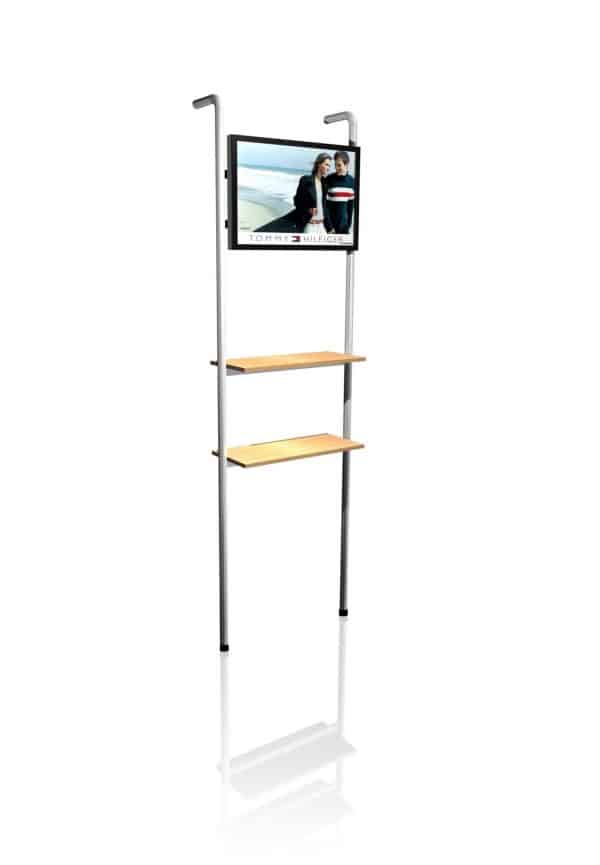 TV Stand with Shelves for EZ-Tube