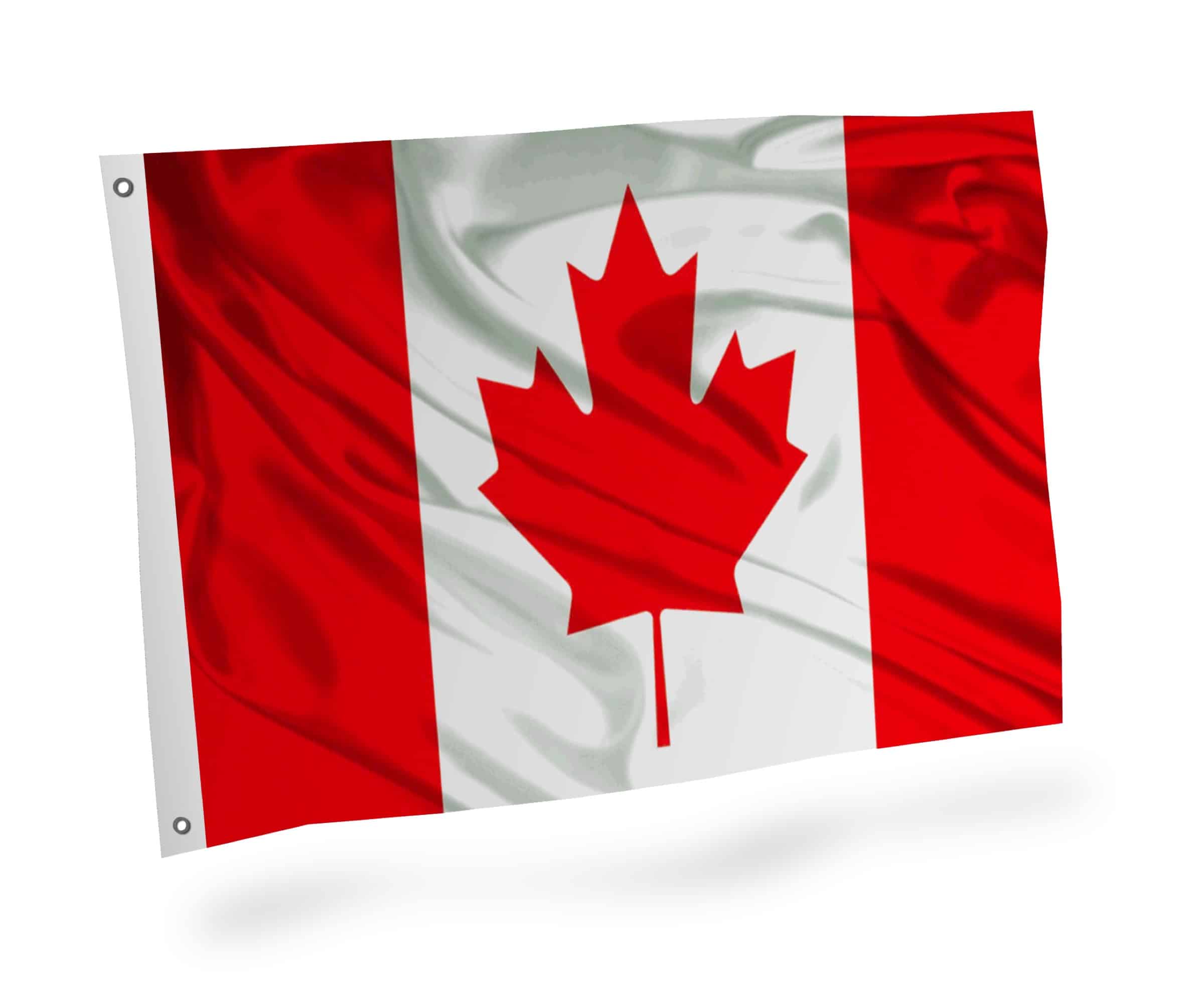 Canada-style flag