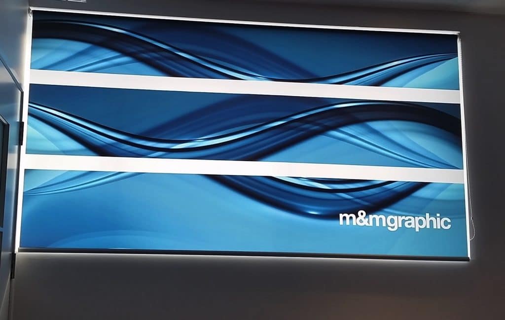 Roller Blind - M&M Graphic